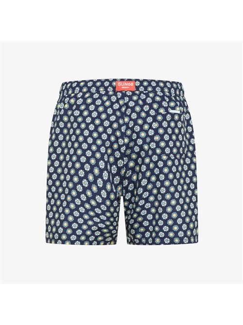swim pant print retrò SUN 68 BEACH | H3611507